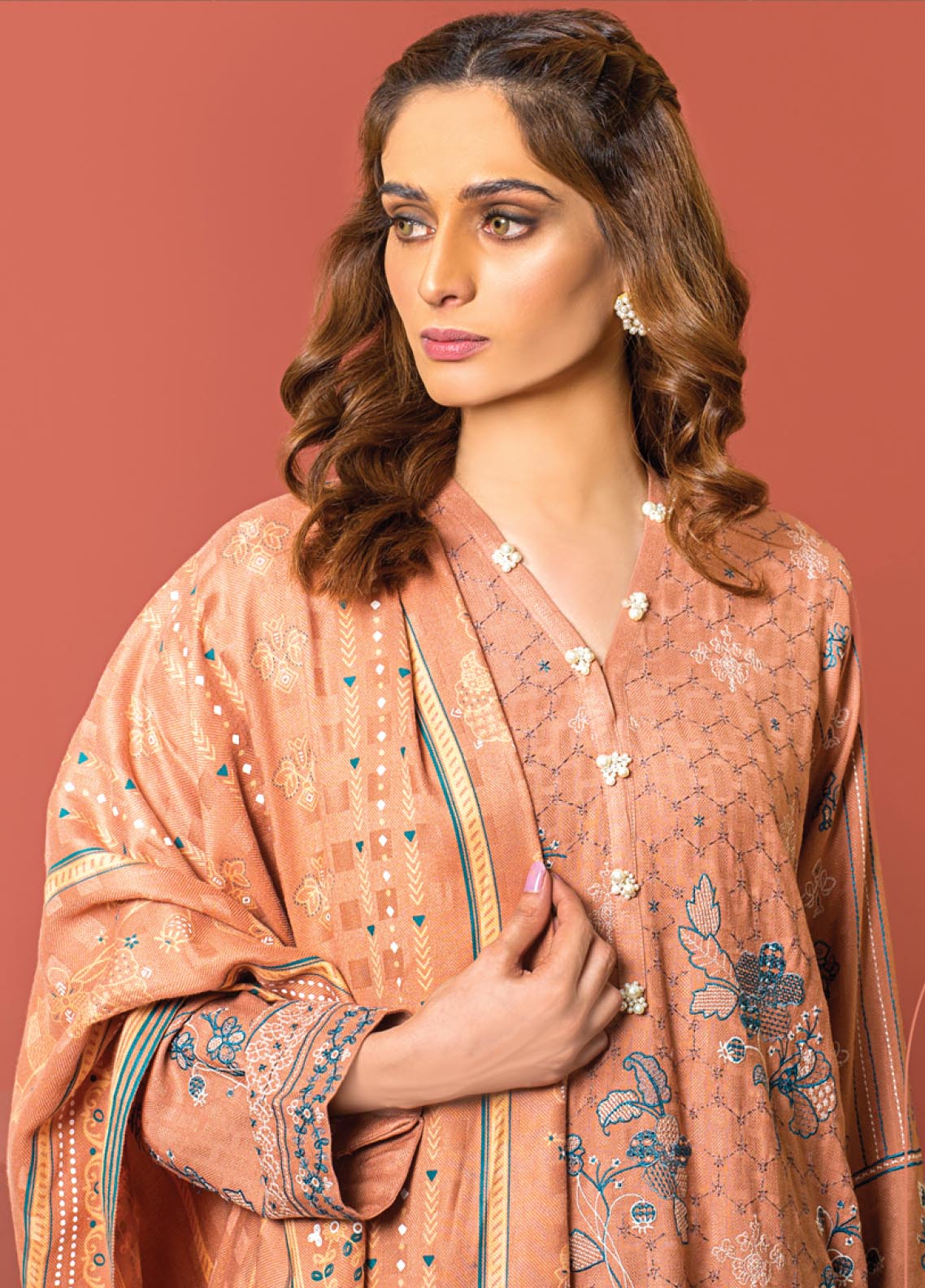 D#364 LSM Lakhany Cashmi Vool Emb Collection 1022 D#364 LSM Lakhany Cashmi Vool Emb Collection 1022
