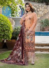 Chittyan Kalaiyaan By Schick Embroidered Lawn Unstitched 3 Piece Suit - SDH24CK 06