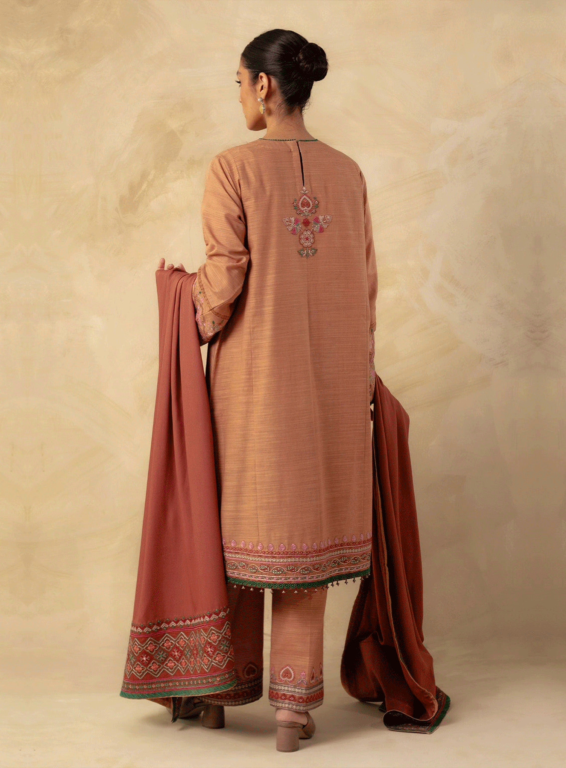 Coco By Zara Shahjahan Embroidered Khaddar Unstitched 3 Piece Suit - 7A Coco By Zara Shahjahan Embroidered Khaddar Unstitched 3 Piece Suit - 7A