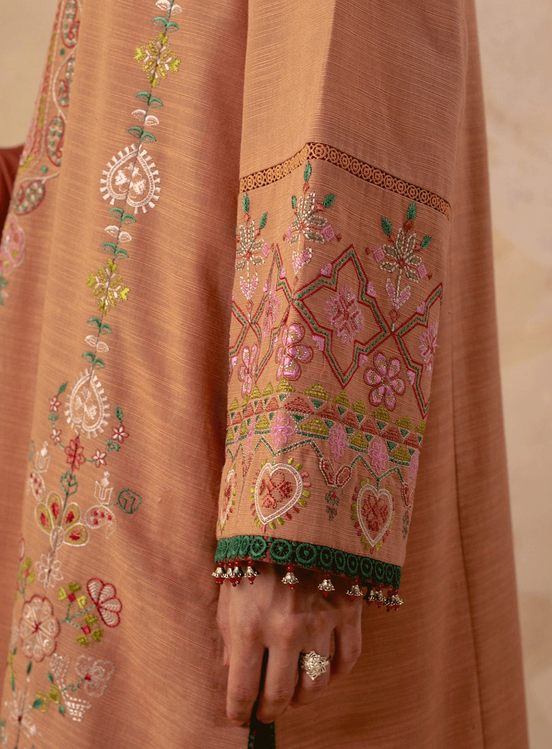Coco By Zara Shahjahan Embroidered Khaddar Unstitched 3 Piece Suit - 7A Coco By Zara Shahjahan Embroidered Khaddar Unstitched 3 Piece Suit - 7A