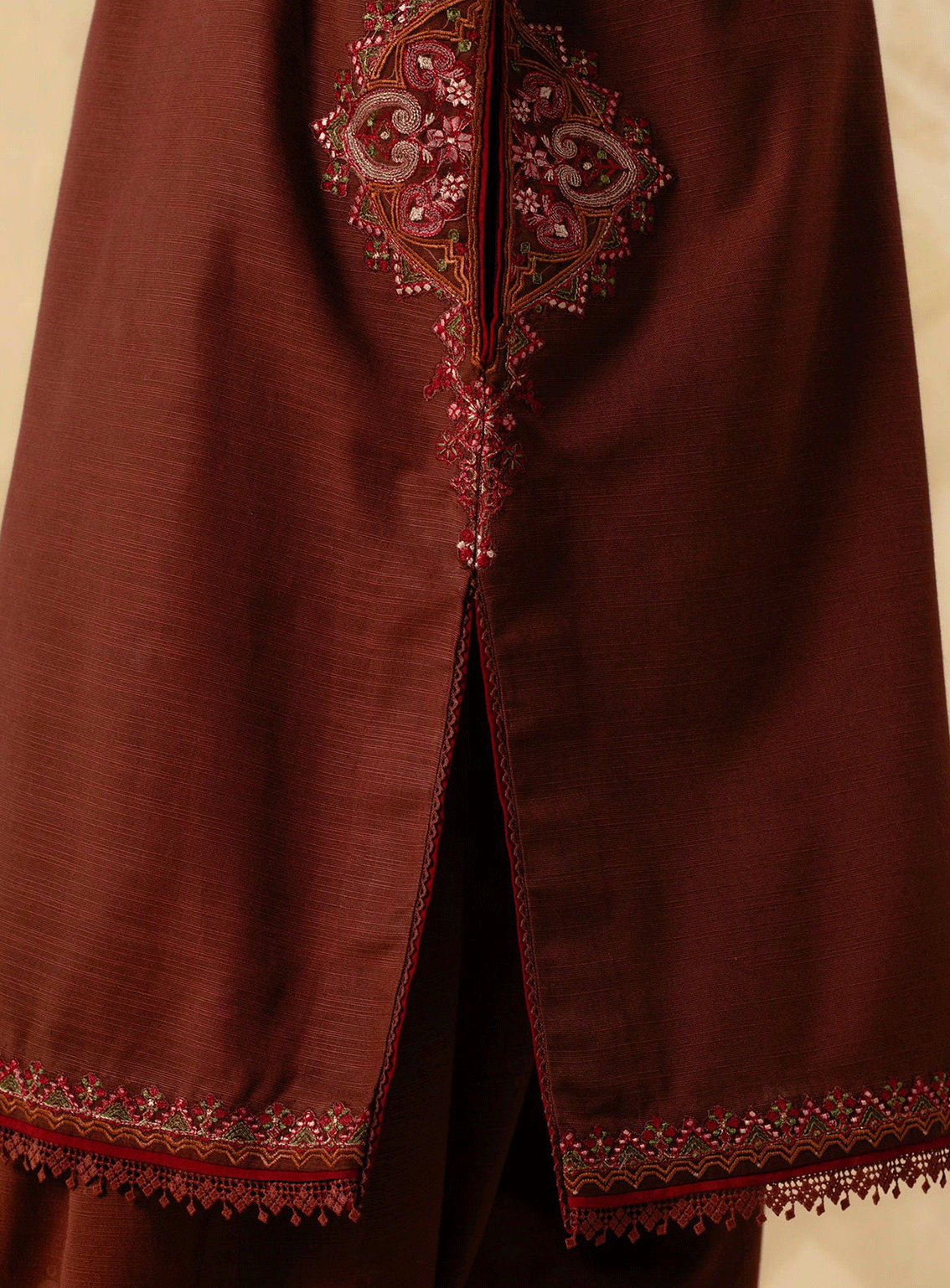 Coco By Zara Shahjahan Embroidered Khaddar Unstitched 3 Piece Suit - 8A Coco By Zara Shahjahan Embroidered Khaddar Unstitched 3 Piece Suit - 8A
