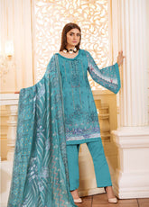 D#04 Muntahas Ada Jannat Digital Emb Lawn Collection 223