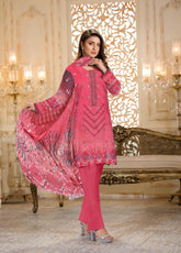 D#08 Muntahas Ada Jannat Digital Emb Lawn Collection 223