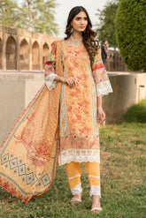 Taragini Unstitched 3 Piece Gul