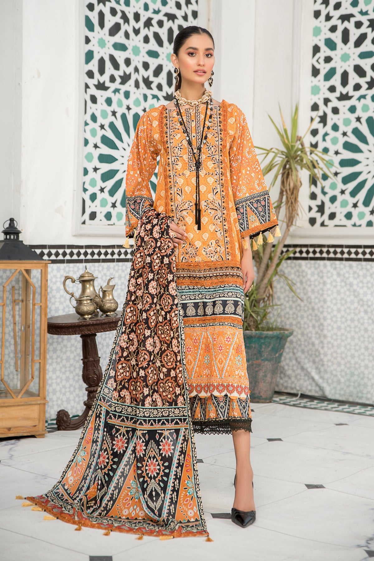 Soraya Unstitched 3 Piece Cyra Soraya Unstitched 3 Piece Cyra
