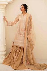 D#6B Zara Shahjahan Emb Lawn Collection 323