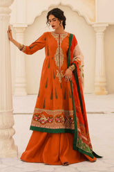 D#7A Zara Shahjahan Emb Lawn Collection 323
