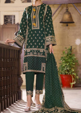 Daman By VS Textile Printed Cambric Unstitched 3 Piece Suit - 11