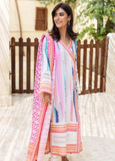 D#14 AlZohaib Sunshine Bloom Cotton Satin Printed Collection 1022