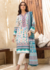 D#03 AlZohaib Sunshine Bloom Cotton Satin Printed Collection 1022