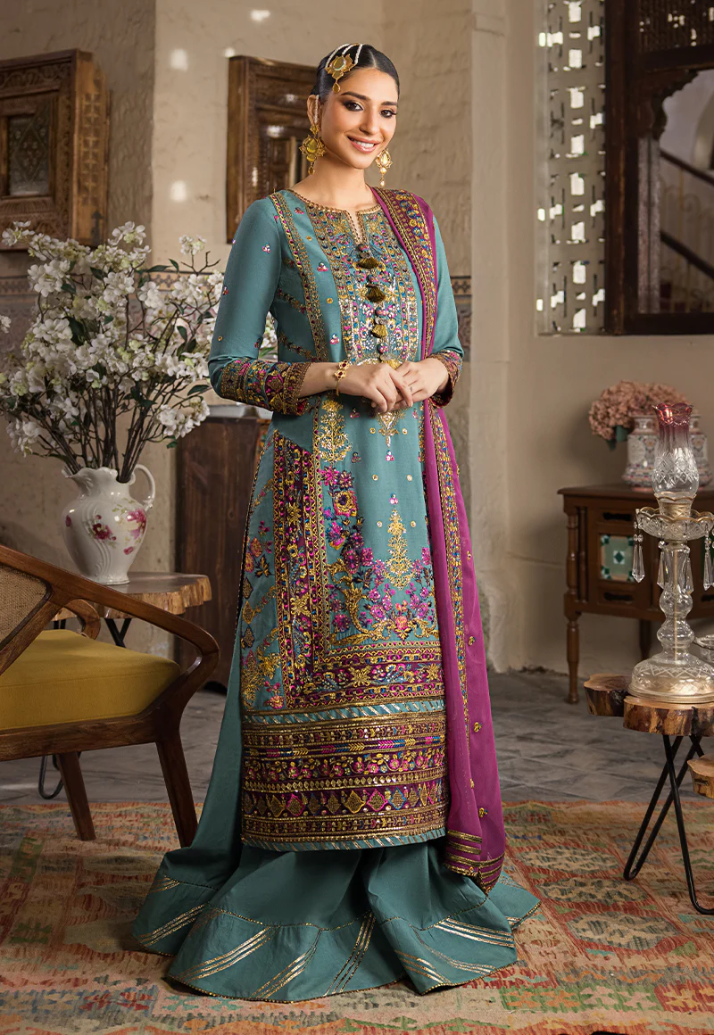 D#14 Asim Jofa Rut Rung Raqs Luxury Emb Lawn Collection 323 D#14 Asim Jofa Rut Rung Raqs Luxury Emb Lawn Collection 323
