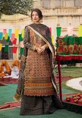 D#27 Asim Jofa Rut Rung Raqs Luxury Emb Lawn Collection 323