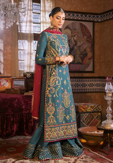 D#28 Asim Jofa Rut Rung Raqs Luxury Emb Lawn Collection 323