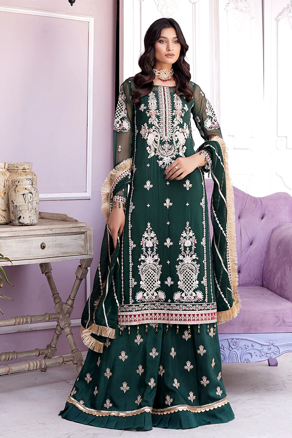 D#204 Maryams Afsaneh Luxury Chiffon Collection 323 V-2 D#204 Maryams Afsaneh Luxury Chiffon Collection 323 V-2