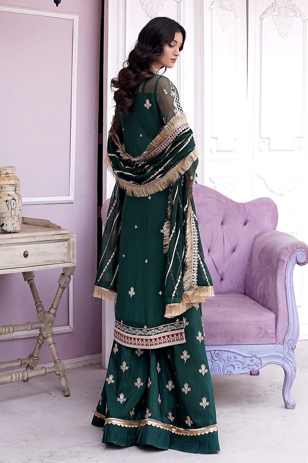 D#204 Maryams Afsaneh Luxury Chiffon Collection 323 V-2 D#204 Maryams Afsaneh Luxury Chiffon Collection 323 V-2