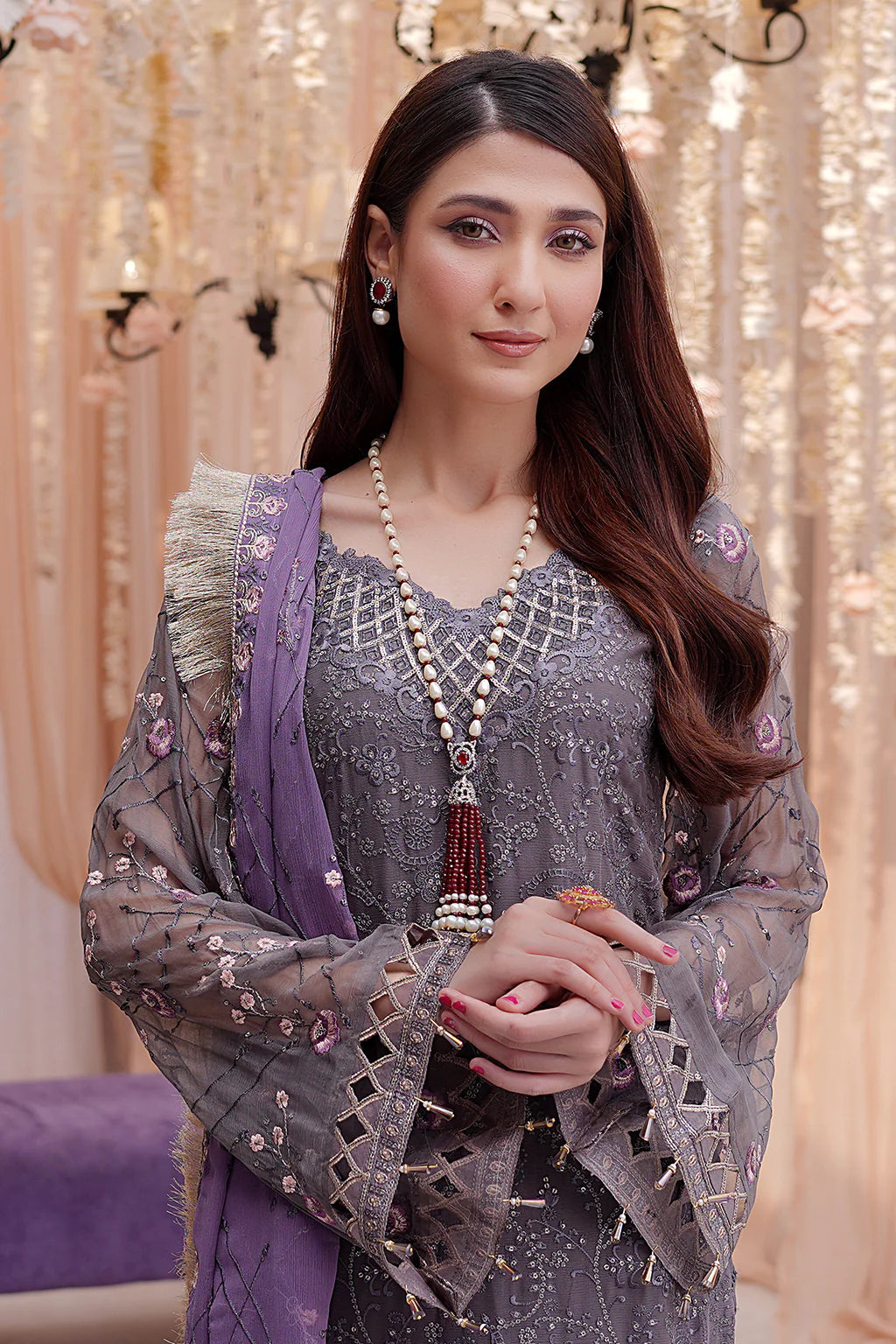 D#208 Maryams Afsaneh Luxury Chiffon Collection 323 V-2 D#208 Maryams Afsaneh Luxury Chiffon Collection 323 V-2