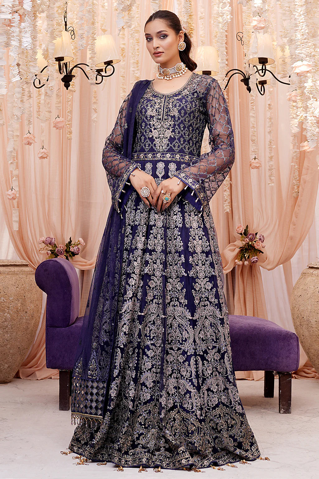 D#201 Maryams Afsaneh Luxury Chiffon Collection 323 V-2 D#201 Maryams Afsaneh Luxury Chiffon Collection 323 V-2