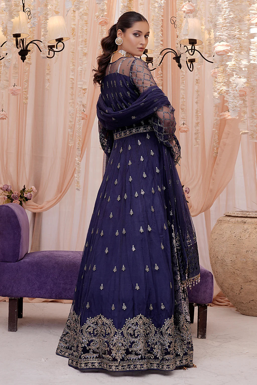 D#201 Maryams Afsaneh Luxury Chiffon Collection 323 V-2 D#201 Maryams Afsaneh Luxury Chiffon Collection 323 V-2