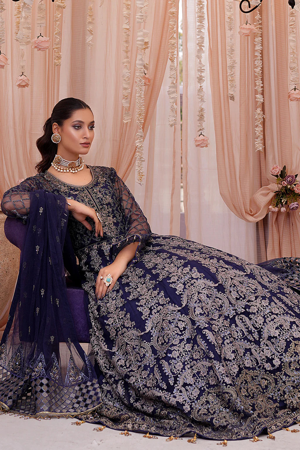 D#201 Maryams Afsaneh Luxury Chiffon Collection 323 V-2 D#201 Maryams Afsaneh Luxury Chiffon Collection 323 V-2