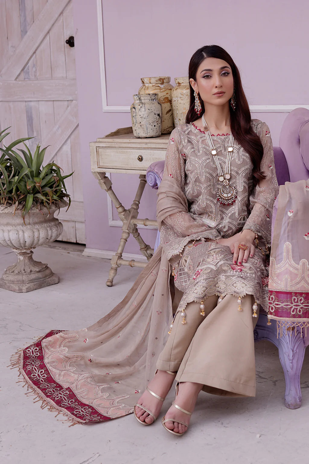 D#209 Maryams Afsaneh Luxury Chiffon Collection 323 V-2 D#209 Maryams Afsaneh Luxury Chiffon Collection 323 V-2