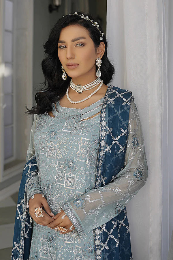 D#201 Maryams Andaaz Luxury Emb Collection 323 V-2 D#201 Maryams Andaaz Luxury Emb Collection 323 V-2