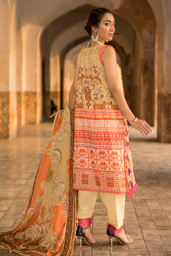 Taragini Unstitched 3 Piece Iffat Taragini Unstitched 3 Piece Iffat