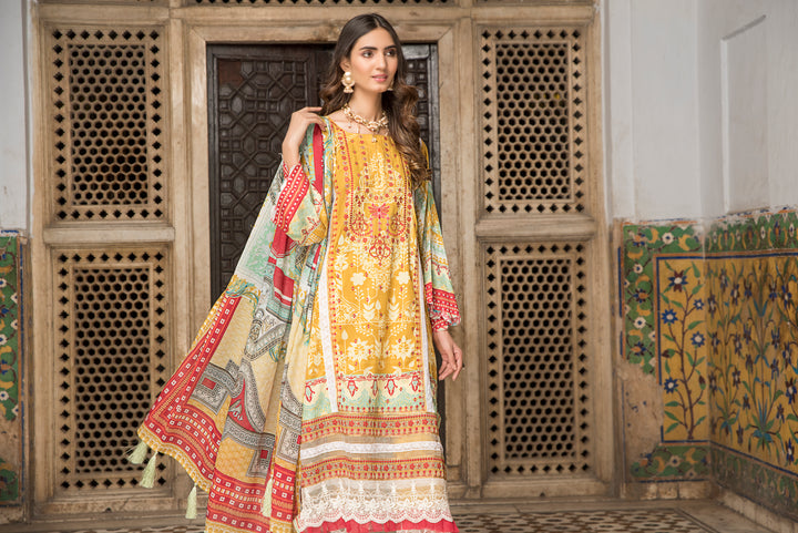 Taragini Unstitched 3 Piece Banu Taragini Unstitched 3 Piece Banu