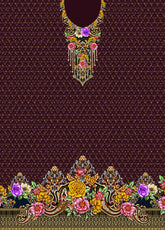D#9650 Habib Digital Printed Swiss Lawn 3Pc 123