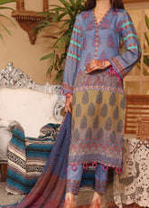 Shahkar By VS Textile Printed Lawn Unstitched 3 Piece Suit - 01