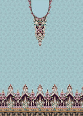 D#9655 Habib Digital Printed Swiss Lawn 3Pc 123