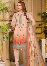 D#03 Muntahas Riwaj Digital Emb Lawn Collection 223