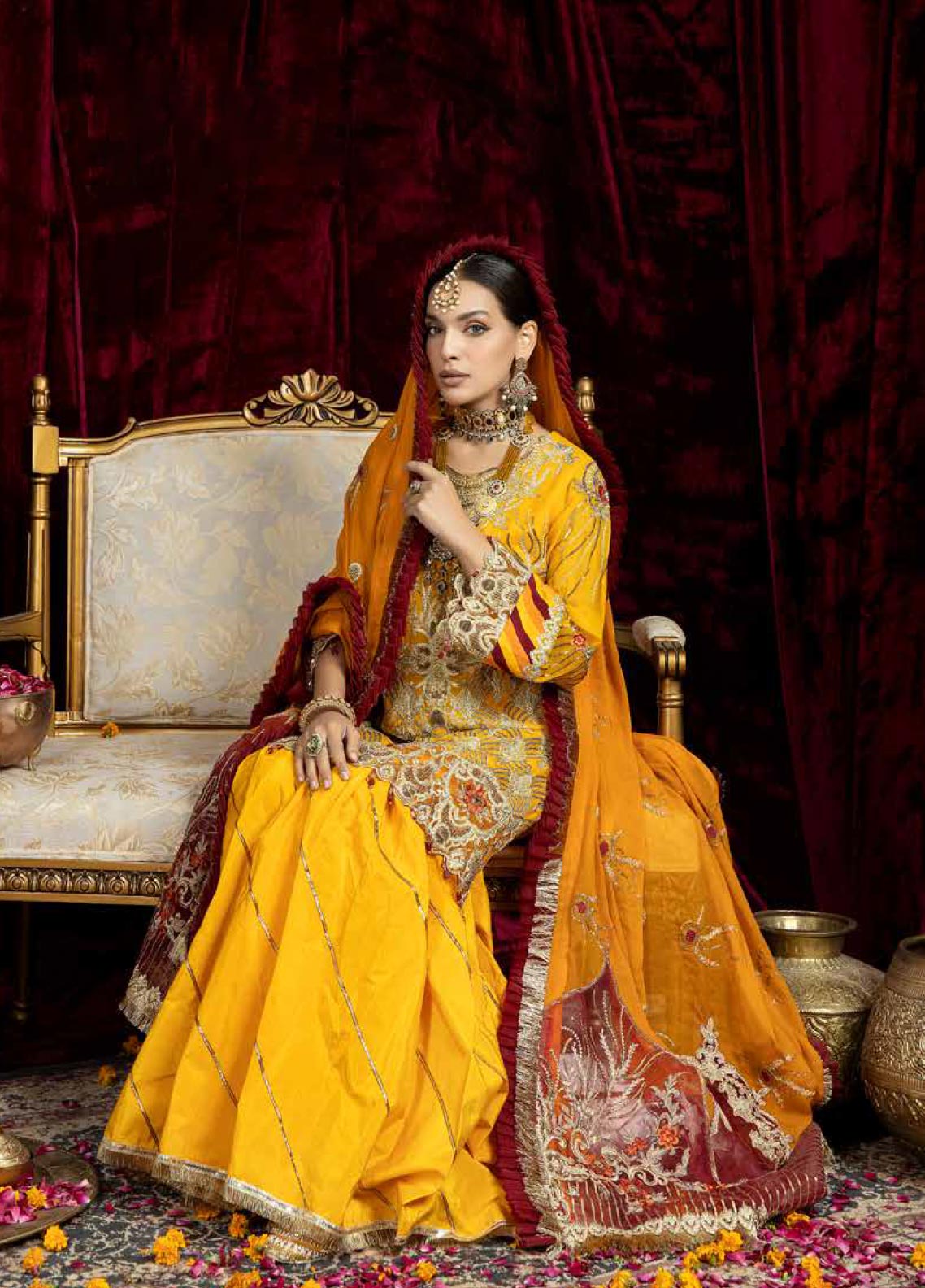 D#03 Raisham Dhaga Emb Wedding Festive Collection 223 D#03 Raisham Dhaga Emb Wedding Festive Collection 223