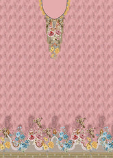 D#9646 Habib Digital Printed Swiss Lawn 3Pc 123
