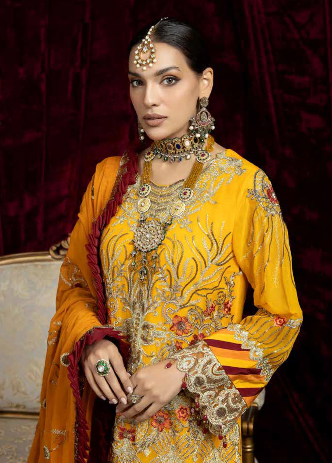 D#03 Raisham Dhaga Emb Wedding Festive Collection 223 D#03 Raisham Dhaga Emb Wedding Festive Collection 223