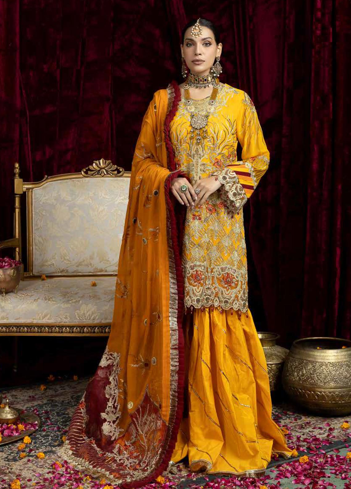 D#03 Raisham Dhaga Emb Wedding Festive Collection 223 D#03 Raisham Dhaga Emb Wedding Festive Collection 223