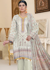D#04 Muntahas Tabeer Digital Emb Lawn Collection 223