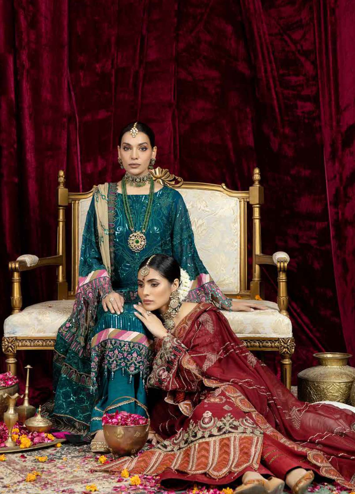 D#06 Raisham Dhaga Emb Wedding Festive Collection 223 D#06 Raisham Dhaga Emb Wedding Festive Collection 223