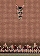 D#9658 Habib Digital Printed Swiss Lawn 3Pc 123