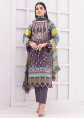D#08 Alzohaib Colors Digital Printed Lawn 3Pc 123