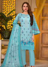 D#09 Muntahas Riwaj Digital Emb Lawn Collection 223