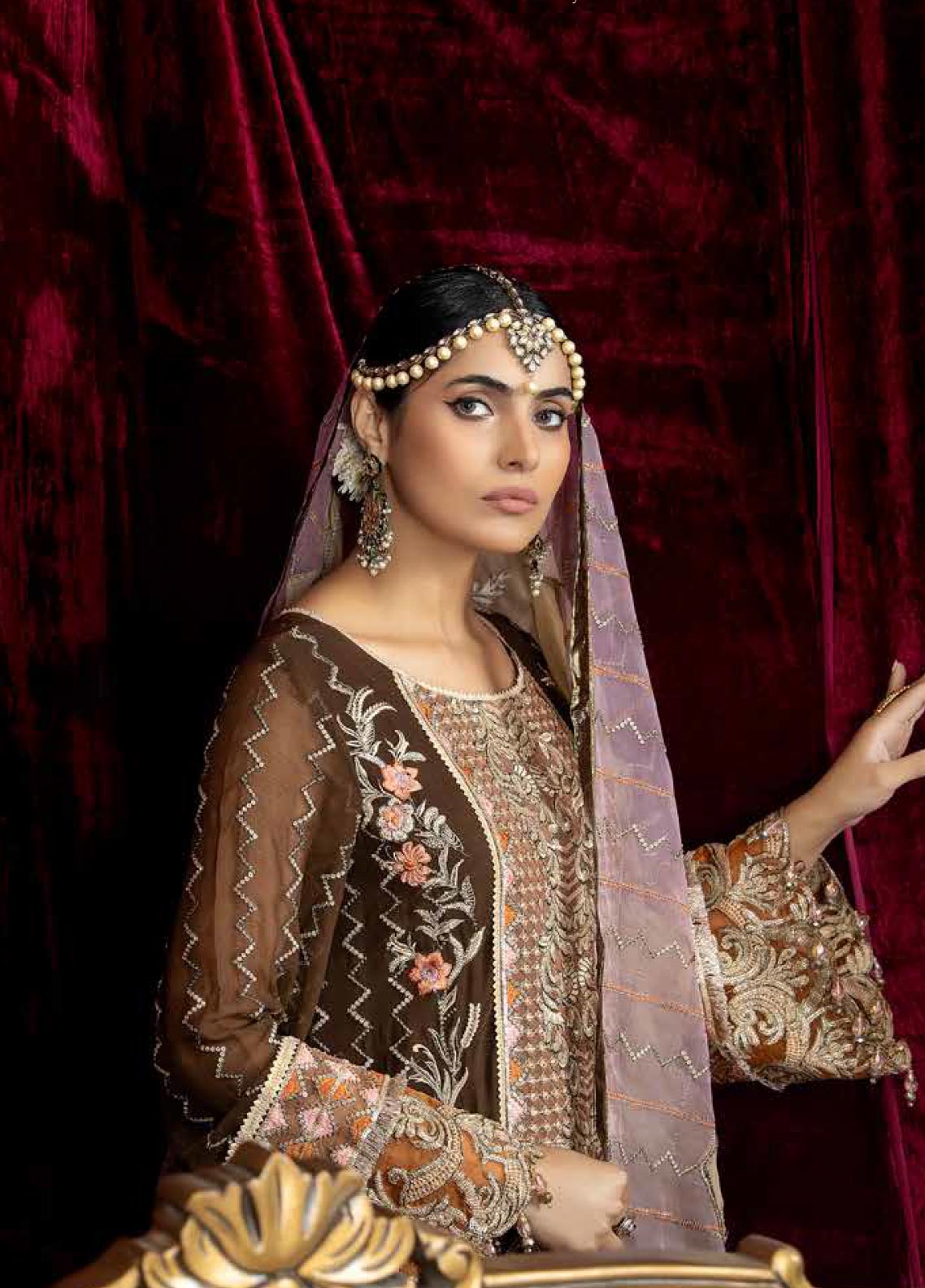 D#09 Raisham Dhaga Emb Wedding Festive Collection 223 D#09 Raisham Dhaga Emb Wedding Festive Collection 223