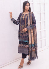 D#13 Alzohaib Colors Digital Printed Lawn 3Pc 123