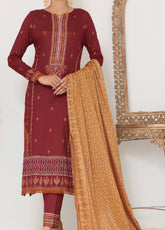 Daman By VS Textile Printed Lawn Unstitched 3 Piece Suit - 1535A