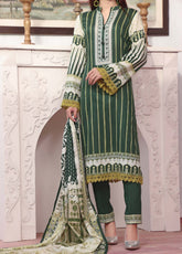 Daman By VS Textile Printed Lawn Unstitched 3 Piece Suit - 1537B