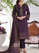 Daman By VS Textile Printed Lawn Unstitched 3 Piece Suit - VS24DPL 2902B