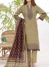 Daman By VS Textile Printed Lawn Unstitched 3 Piece Suit - VS24DPL 2905A