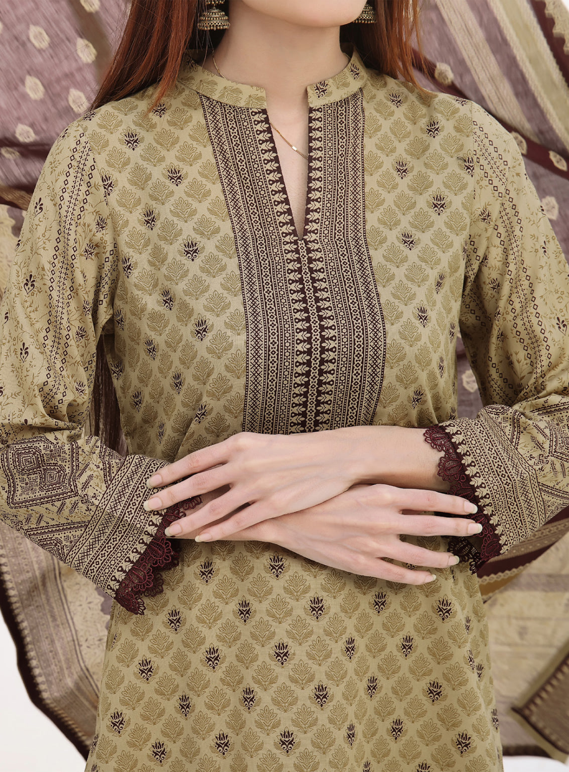 Daman By VS Textile Printed Lawn Unstitched 3 Piece Suit - VS24DPL 2905A Daman By VS Textile Printed Lawn Unstitched 3 Piece Suit - VS24DPL 2905A