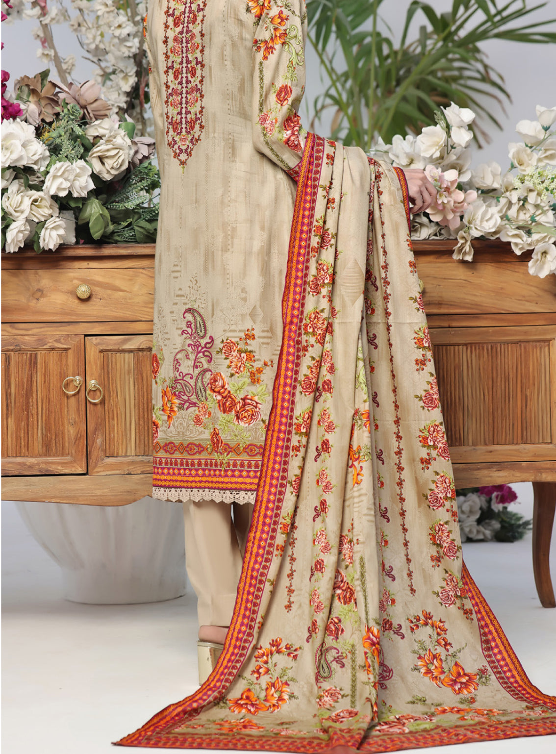 Daman By VS Textile Printed Lawn Unstitched 3 Piece Suit - VS24DPL 2910A Daman By VS Textile Printed Lawn Unstitched 3 Piece Suit - VS24DPL 2910A
