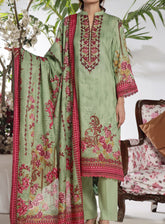 Daman By VS Textile Printed Lawn Unstitched 3 Piece Suit - VS24DPL 2910B