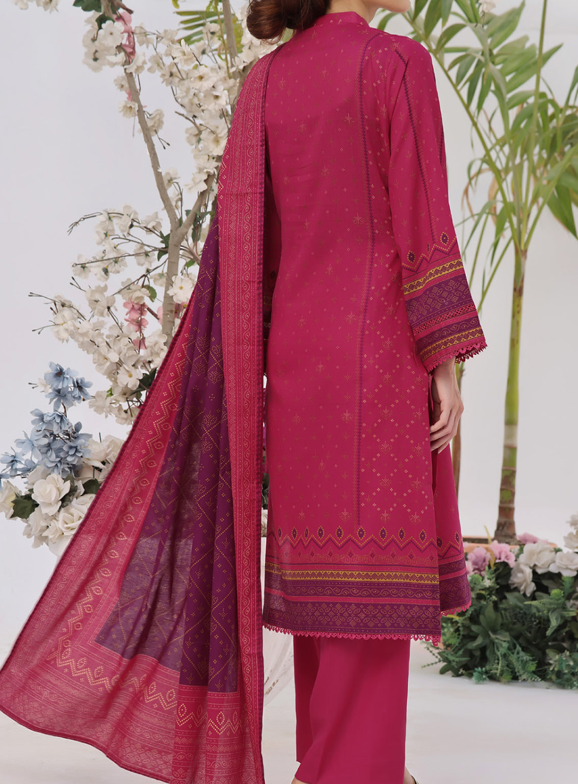 Daman By VS Textile Printed Lawn Unstitched 3 Piece Suit - VS24DPL 2911B Daman By VS Textile Printed Lawn Unstitched 3 Piece Suit - VS24DPL 2911B